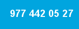 977 442 05 27 977 442 05 27
